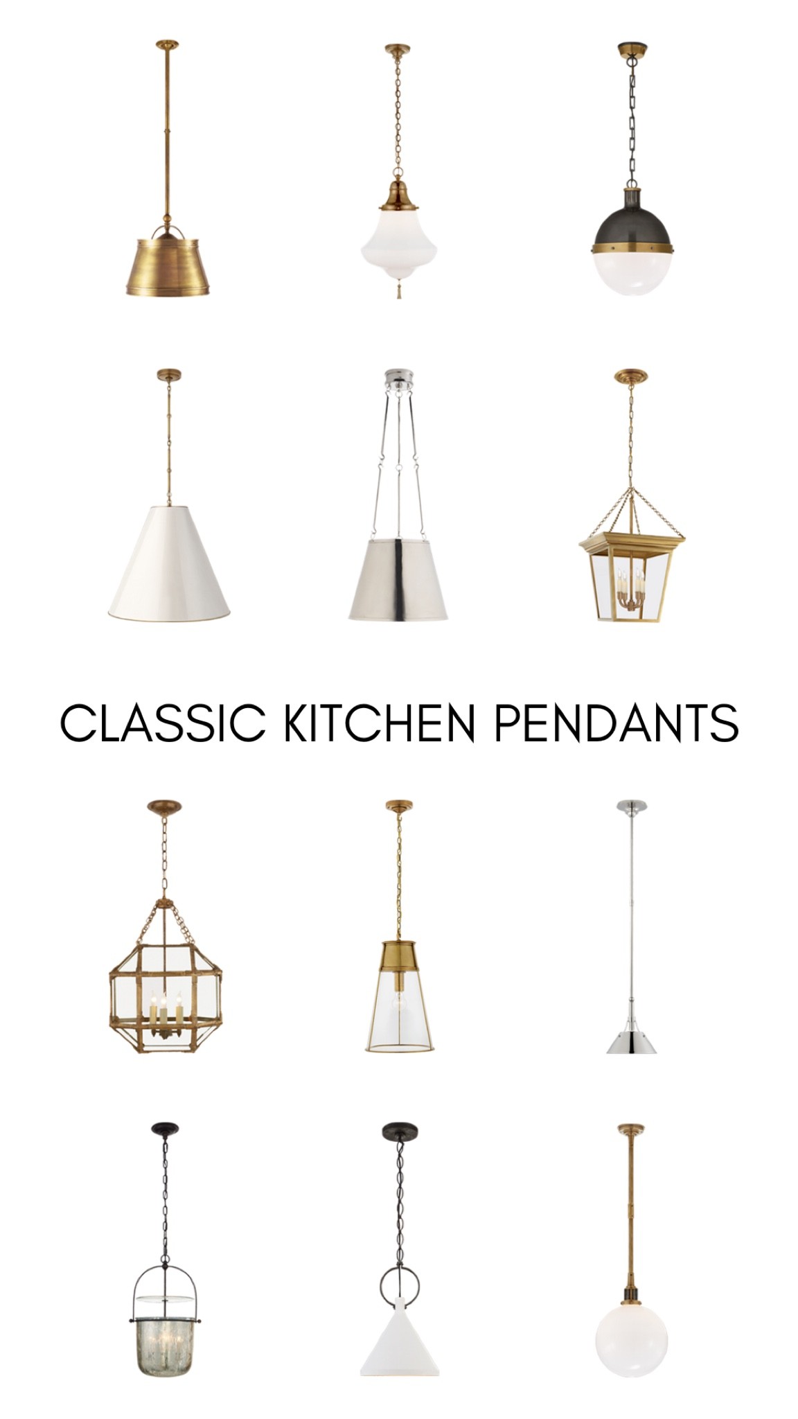 Classic Kitchen Island Pendant Light Ideas

#LTKhome