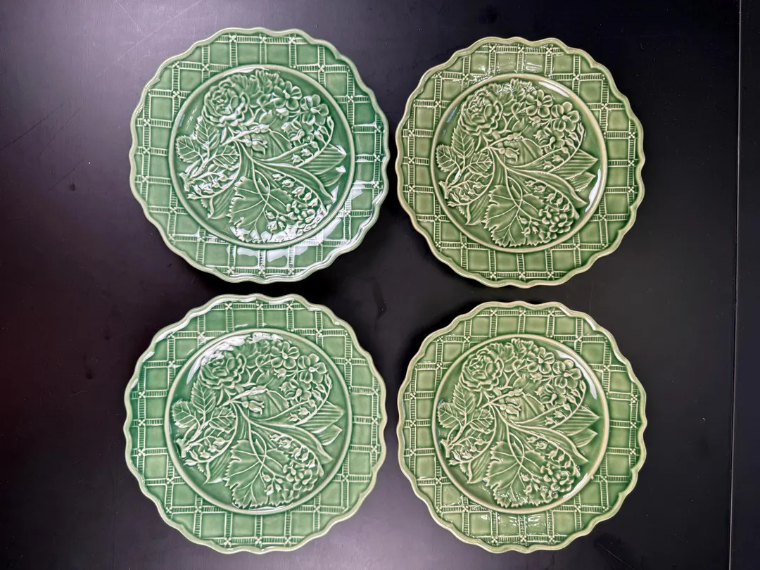 Tiffany & Co Majolica Lily of the Valley Plates (sold in Sets of 2), Porcelain Dessert Plates, Ol... | Etsy (US)