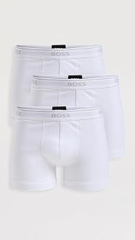 BOSS Men's Classic Cotton 3 Pack Boxer Briefs | Amazon (US)