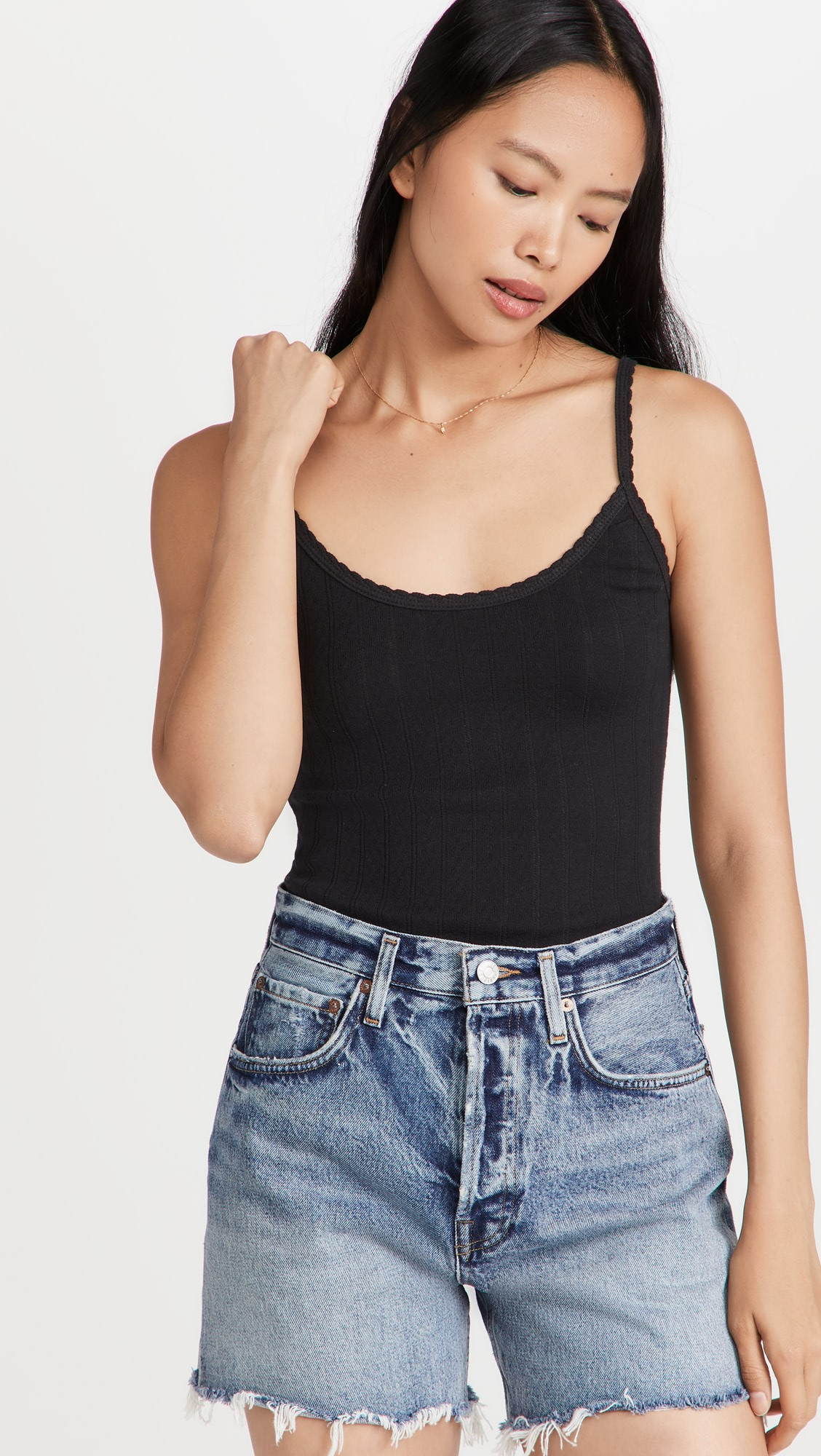 Pointelle Classic Tank Top | Shopbop