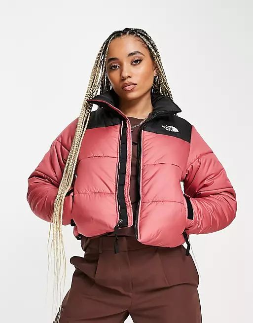 The North Face Saikuru cropped jacket in pink Exclusive at ASOS | ASOS (Global)