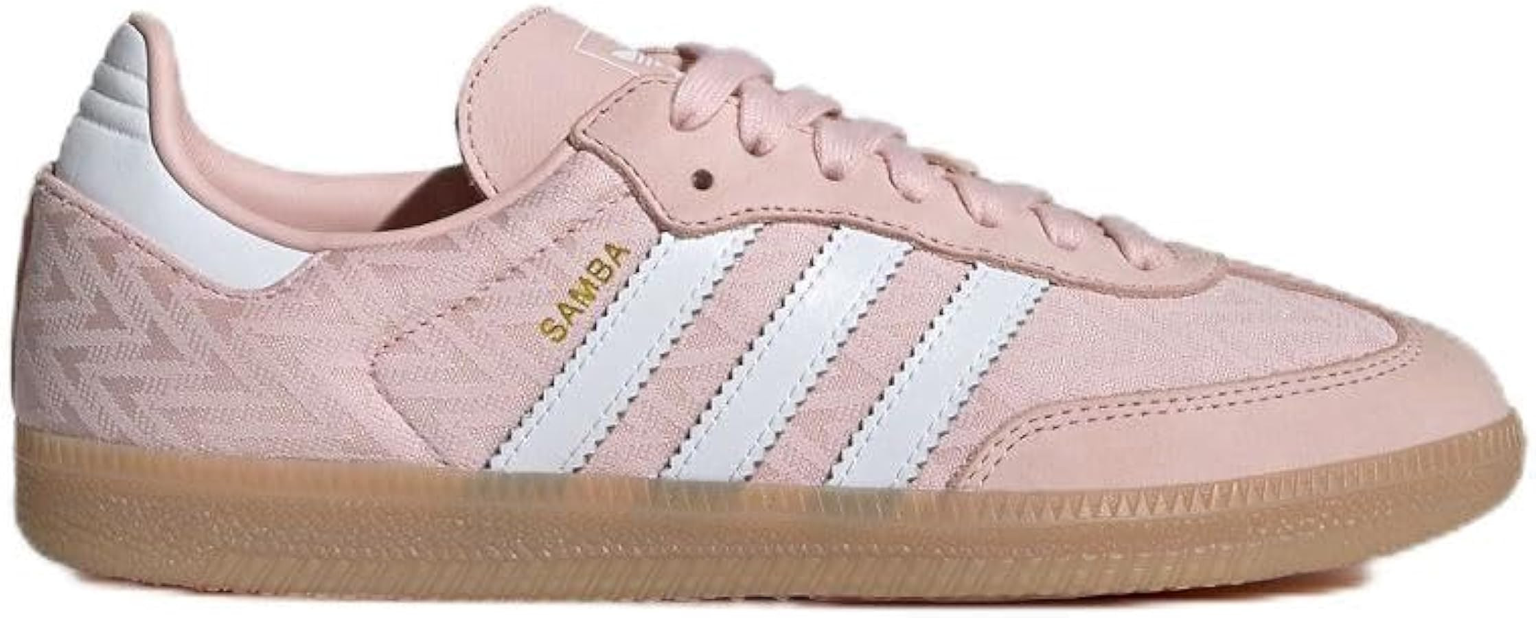 Adidas Women's Samba OG W Sandy pinkFtwr White/Gold met. 7.5 US | Amazon (US)