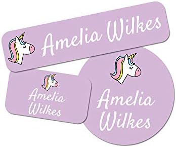 Custom Girl Combo Label Pack (88 ct.) - Waterproof Name Stickers - Stick-On & Easy to Apply (Unic... | Amazon (US)