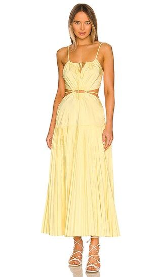 Rem Maxi Dress in Chamomile | Revolve Clothing (Global)