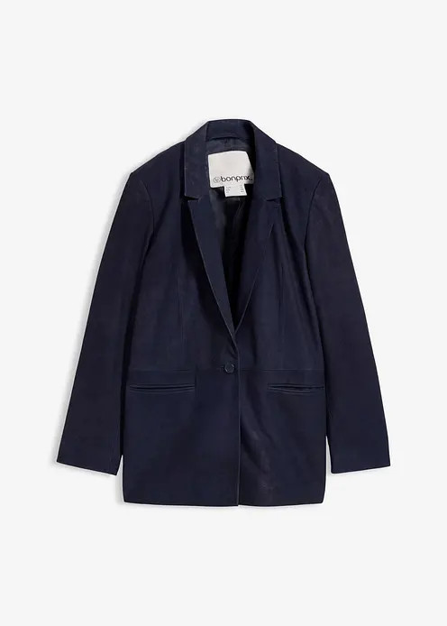Blazer aus Veloursleder | Bonprix DE