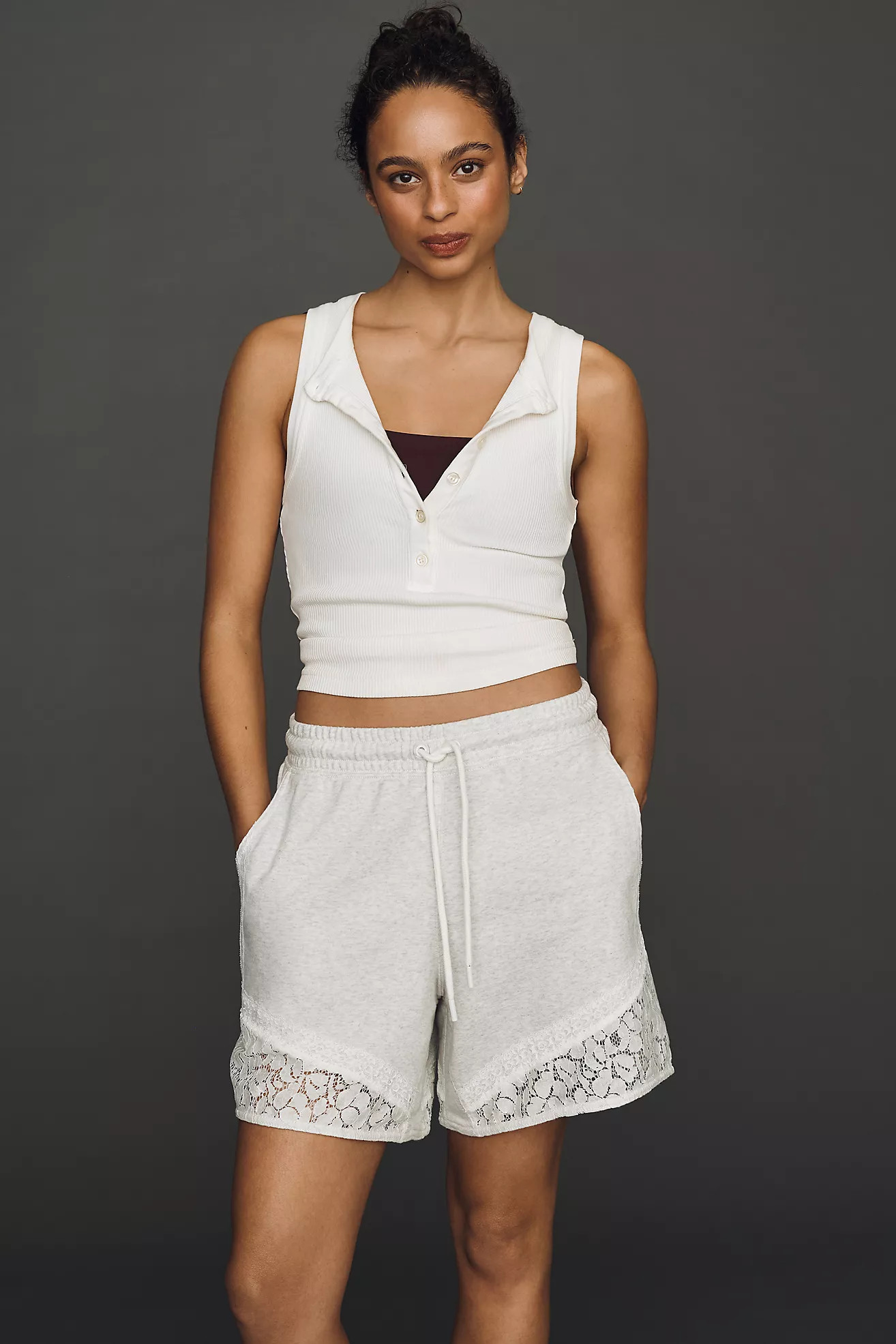 Daily Practice Lace Guard Shorts | Anthropologie (US)