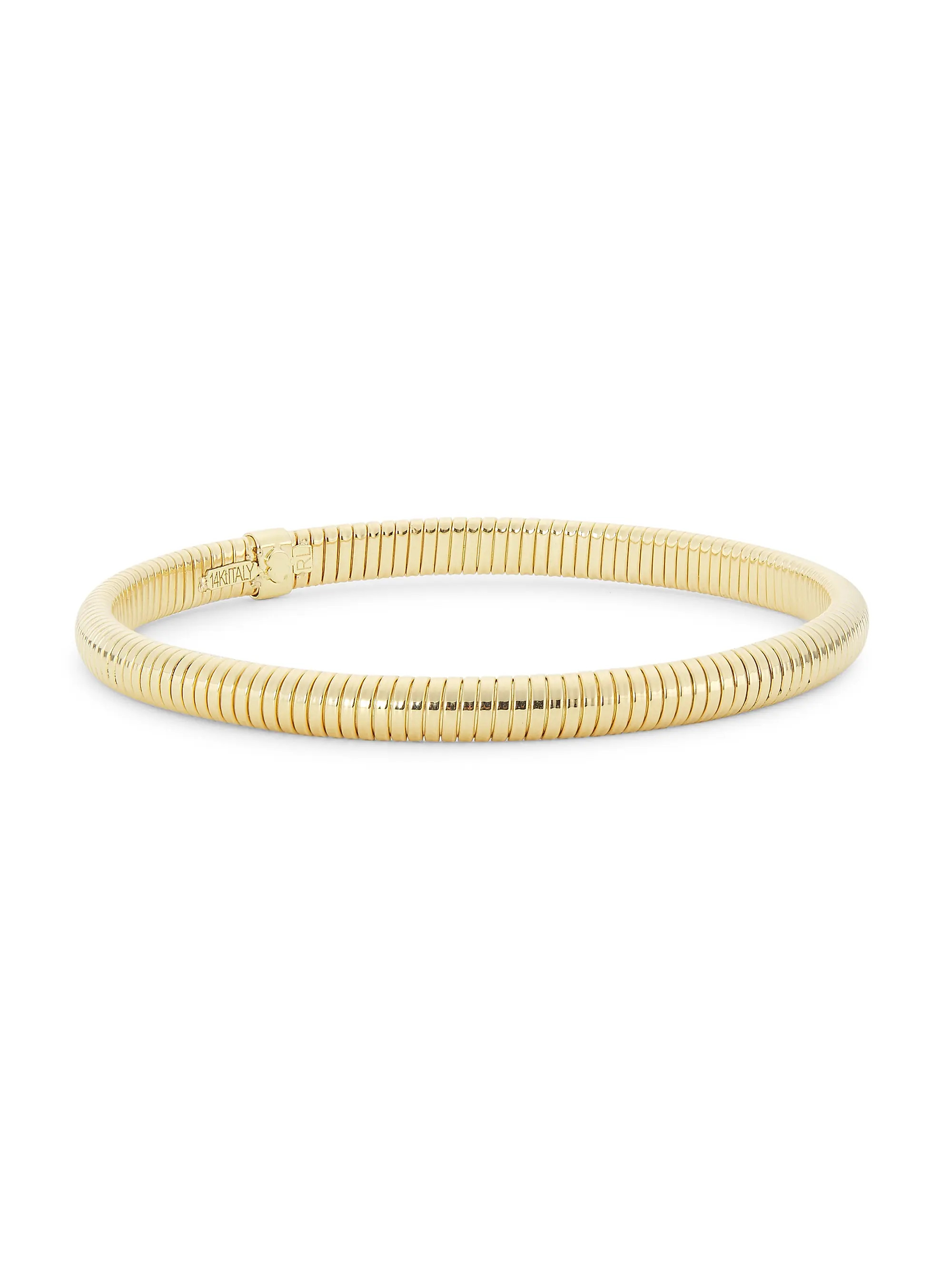 14K Yellow Gold Snake Chain Bracelet | Saks Fifth Avenue