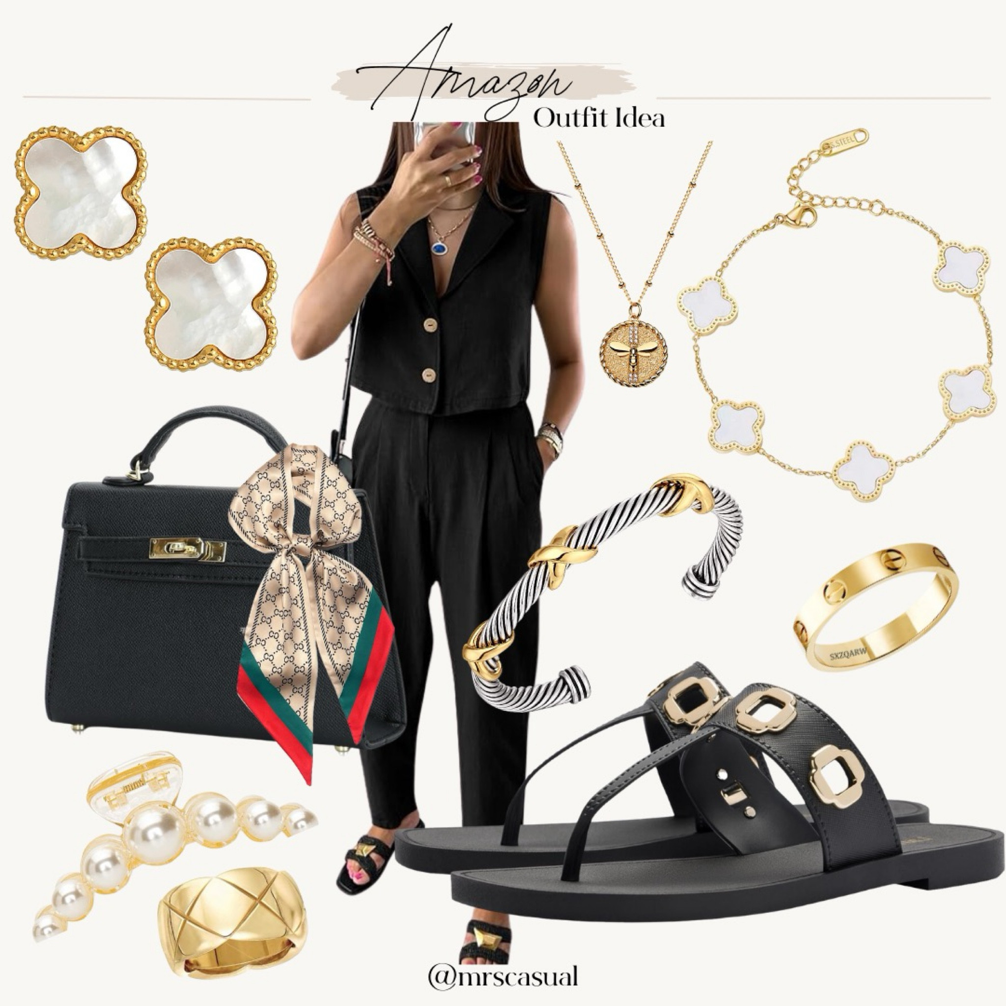 Super cute vest two piece spring set from Amazon 🩷 

#LTKshoecrush #LTKfindsunder50 #LTKSeasonal