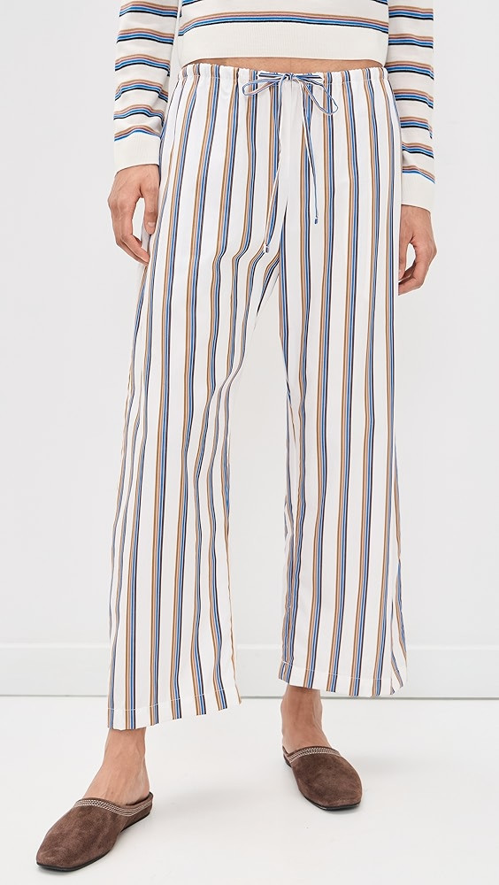 Yoshi Stripe Crop Drawstring Pants | Shopbop