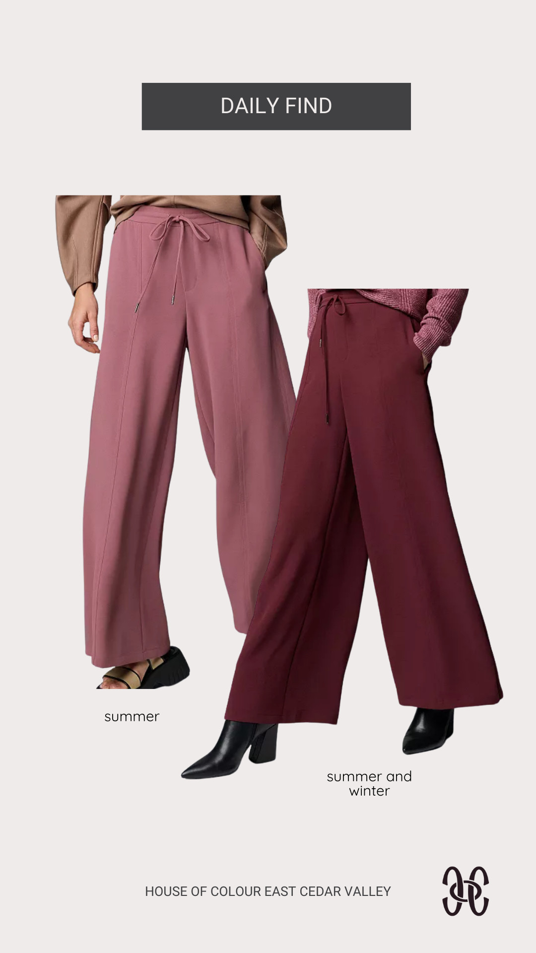 Beautiful pants that can be dressed up or down. #hocsummer #hocwinter 

 #LTKSaleAlert #LTKWorkwear