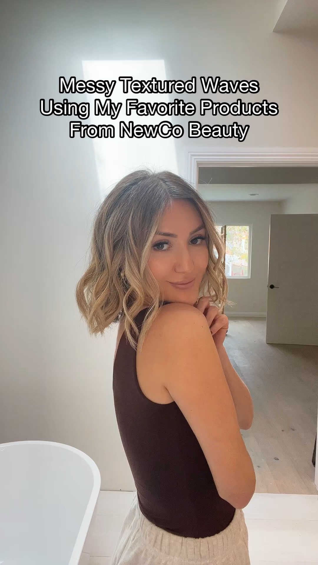 MOST REQUESTED - How I get my messy textured waves: ⁣⁣
⁣⁣
Using some of my favorite products from @newcobeauty - a one stop shop for lots of professional products for your haircare, skincare, beauty, and accessory needs. ⁣
⁣
To get this look, I used one of my favorite dry shampoos which is formulated without Benzene 🙌🏻 (a cancer causing agent). This has been my go-to for years! It helps make my style last longer without leaving a white residue. ⁣⁣
⁣⁣
Another MUST is a volume & texture spray - this one helps get that lived-in, effortless voluminous look 💁‍♀️What do you think?! ⁣⁣
⁣⁣
I’ve linked everything in my LTK shop so you can shop directly from there #newcobeauty #hairtutorial #messywaves @shop.LTK #liketkit #ad 

Haircare 
Holiday party 
Thanksgiving 
Messy textured wavy hair 

#LTKfindsunder50 #LTKbeauty #LTKVideo