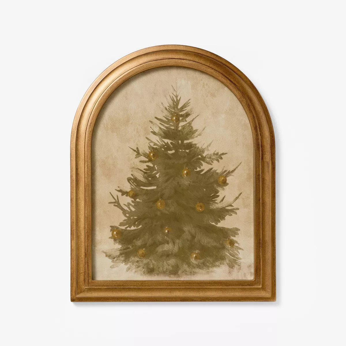11"x13.86" Christmas Tree Framed Wall Art - Threshold™ designed with Studio McGee | Target