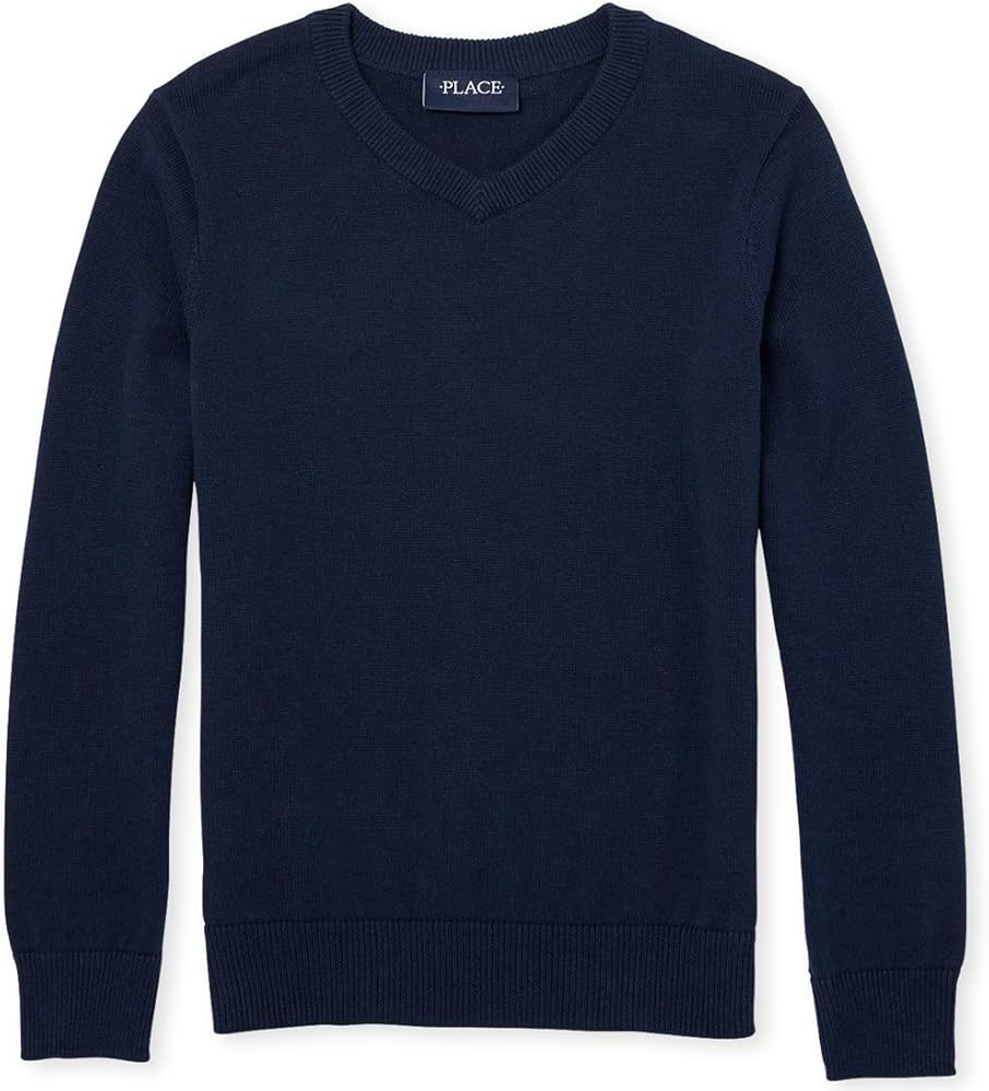 The Children's Place Big Boys' Long Sleeve Sweater | Amazon (US)
