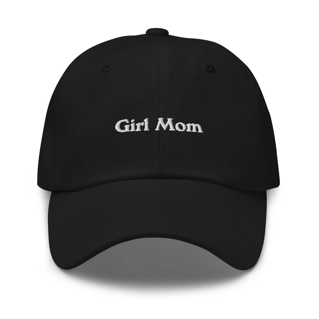 Girl Mom Dad Hat Mom Dad Cap Gift Idea Girl Mom Embroidery - Etsy | Etsy (US)