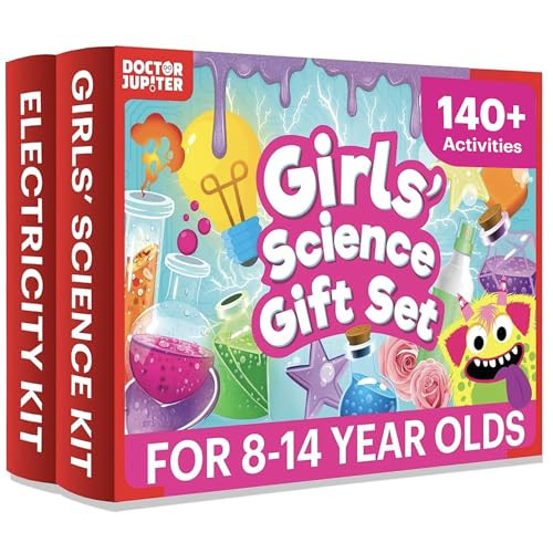 Doctor Jupiter Girls’ Science Gift Set for Ages 8+ | Ultimate Science Kit & Electricity Kit | Birthday Gift Ideas for 8-9-10-11-12-13-14 Year Old Girls | STEM Learning & Education Toys | Amazon (US)