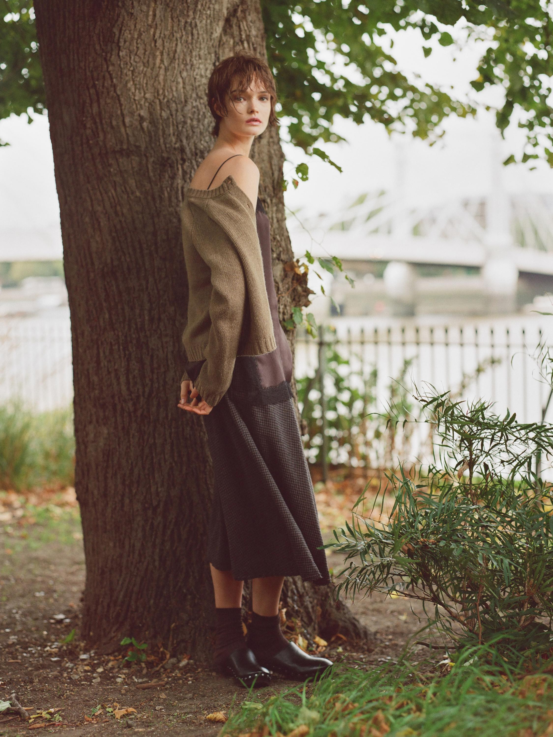 Camisole top with vent details | Massimo Dutti UK