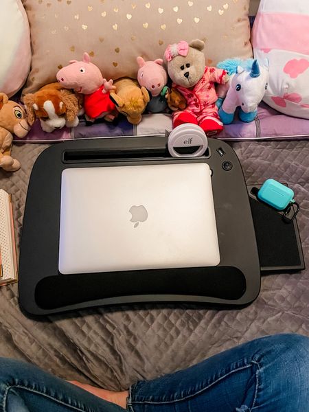 Hi! Here is my go to lap desk that I use when I’m mobile in my house. 
This is a favorite of mine. I use it, and keep my must haves near by. 
This Elf mobile ring light is a favorite of mine.  It attaches to my laptop and iPhone. 
Desk on the go. 


#LTKover40 #LTKfindsunder50 #LTKhome
