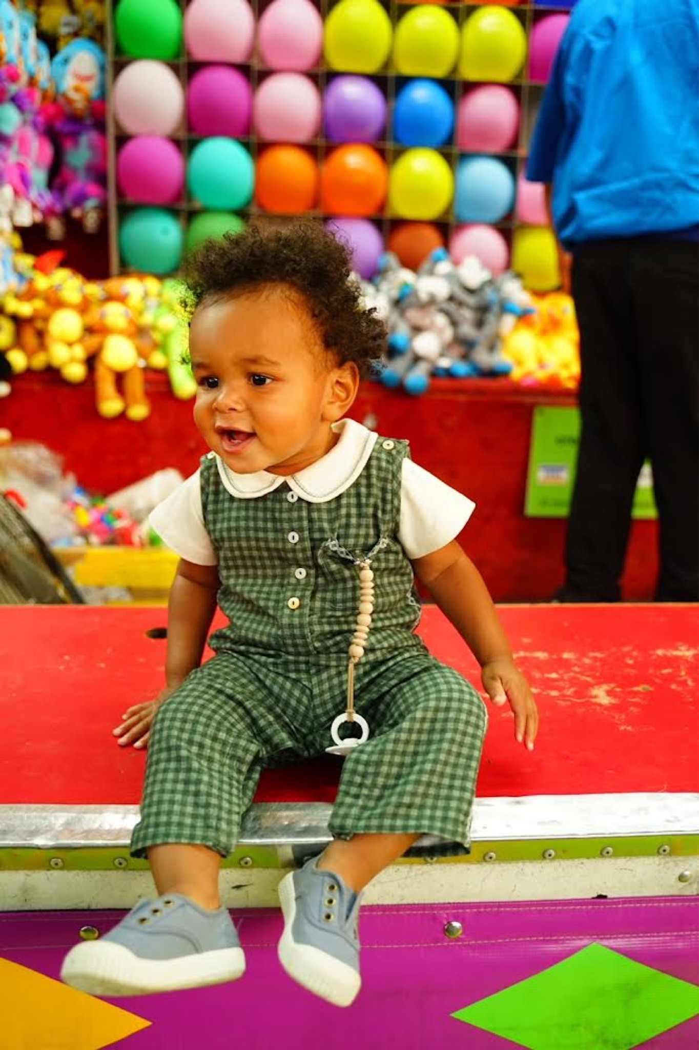 White collared onesie layered with a eucalyptus green romper by Baybala

#LTKSeasonal #LTKbaby #LTKfindsunder100