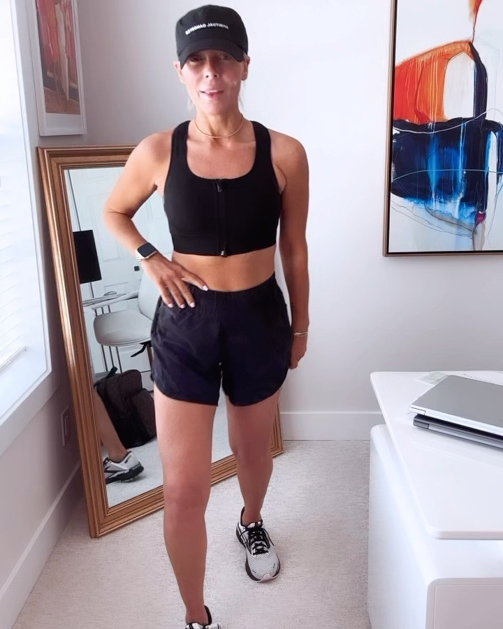 Girl, I wanna see you work out 🏋️ 😅
This is such a good throwback song and also a SUPER COMFY outdoor run and indoor lift ‘fit. These sports bras are my favorite and they’re from Walmart. The shorts are from Lulu and I wear a size 4. I would size up in Lulu shorts and I wear a nine in the Brooks. I would highly recommend these if you are a avid runner or power walker. They’re also great for lifting.! 
Go get it girl 😉
Xoxo,
CeCe 💪

#LTKU #LTKActive #LTKFindsUnder50