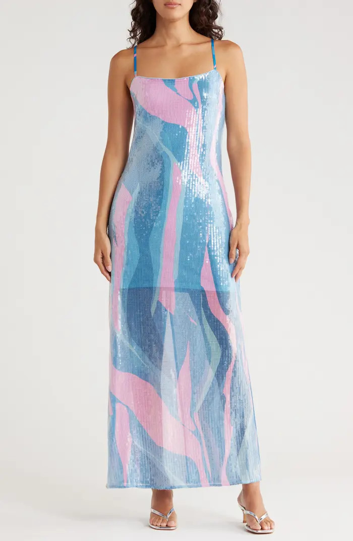 Lya Sequin Maxi Dress | Nordstrom Rack