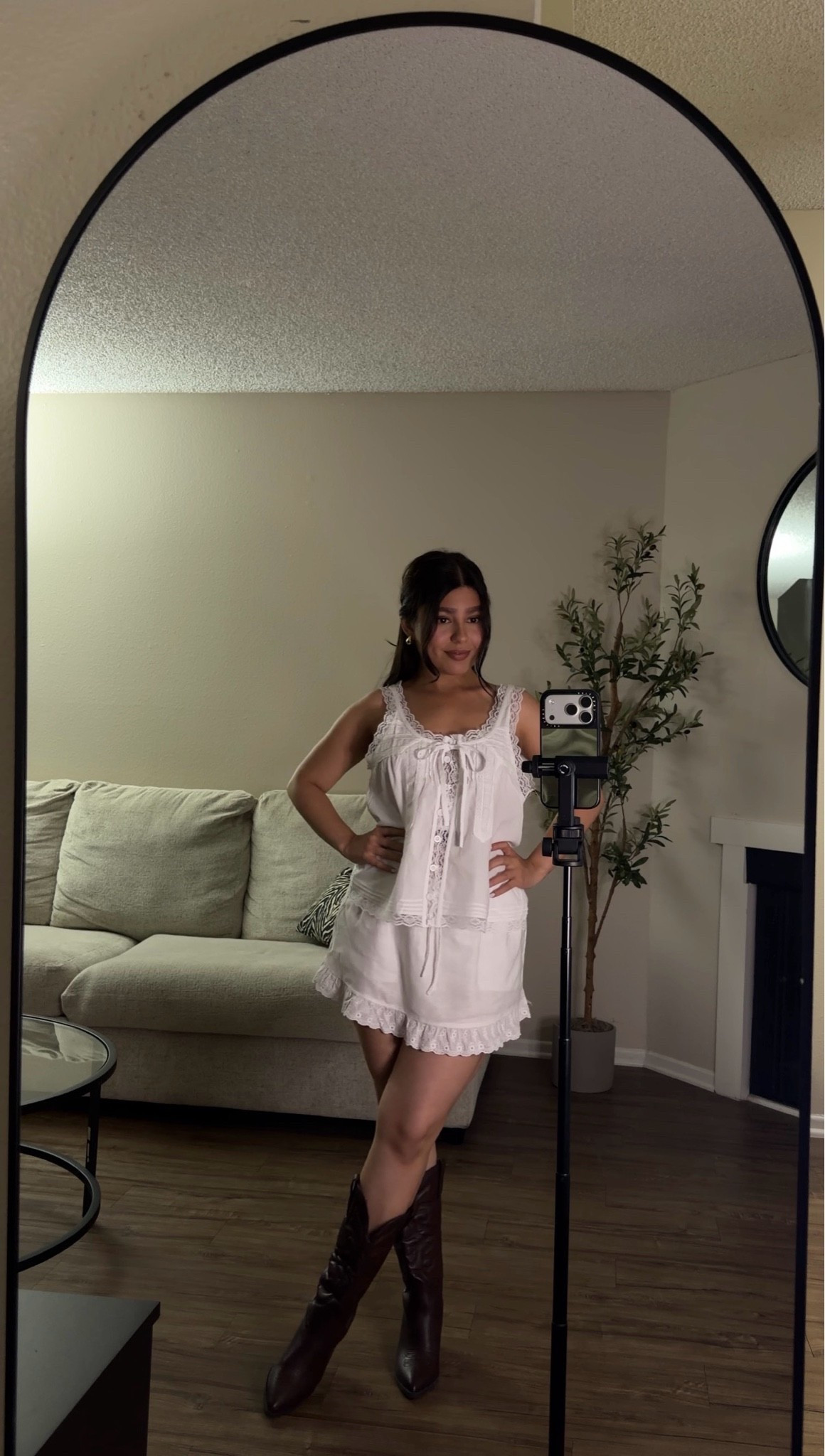 orange county fair outfit, wearing size small in top and xs in skirt

#LTKootd