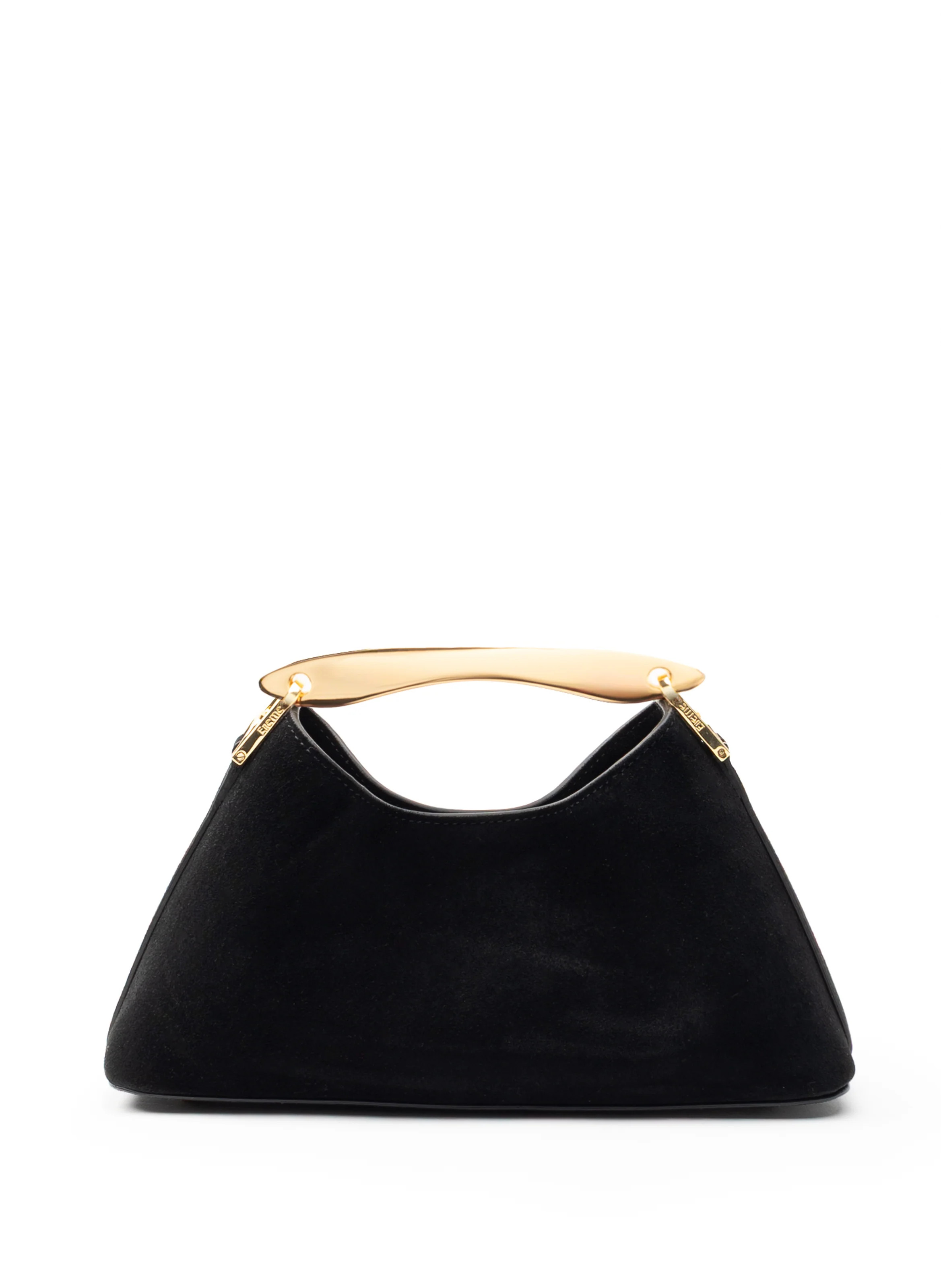 Mini Boomerang Suede Black - Micro Bags for Women - Elleme | Elleme