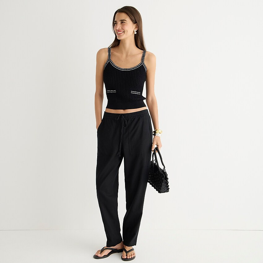 New seaside pant in linen blend | J. Crew US