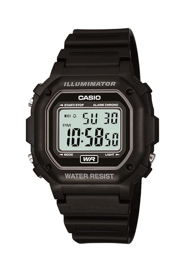 Casio F108WH Series | Men's Digital Watch | Illuminator | Water Resistant | LED Light | Daily Ala... | Amazon (US)