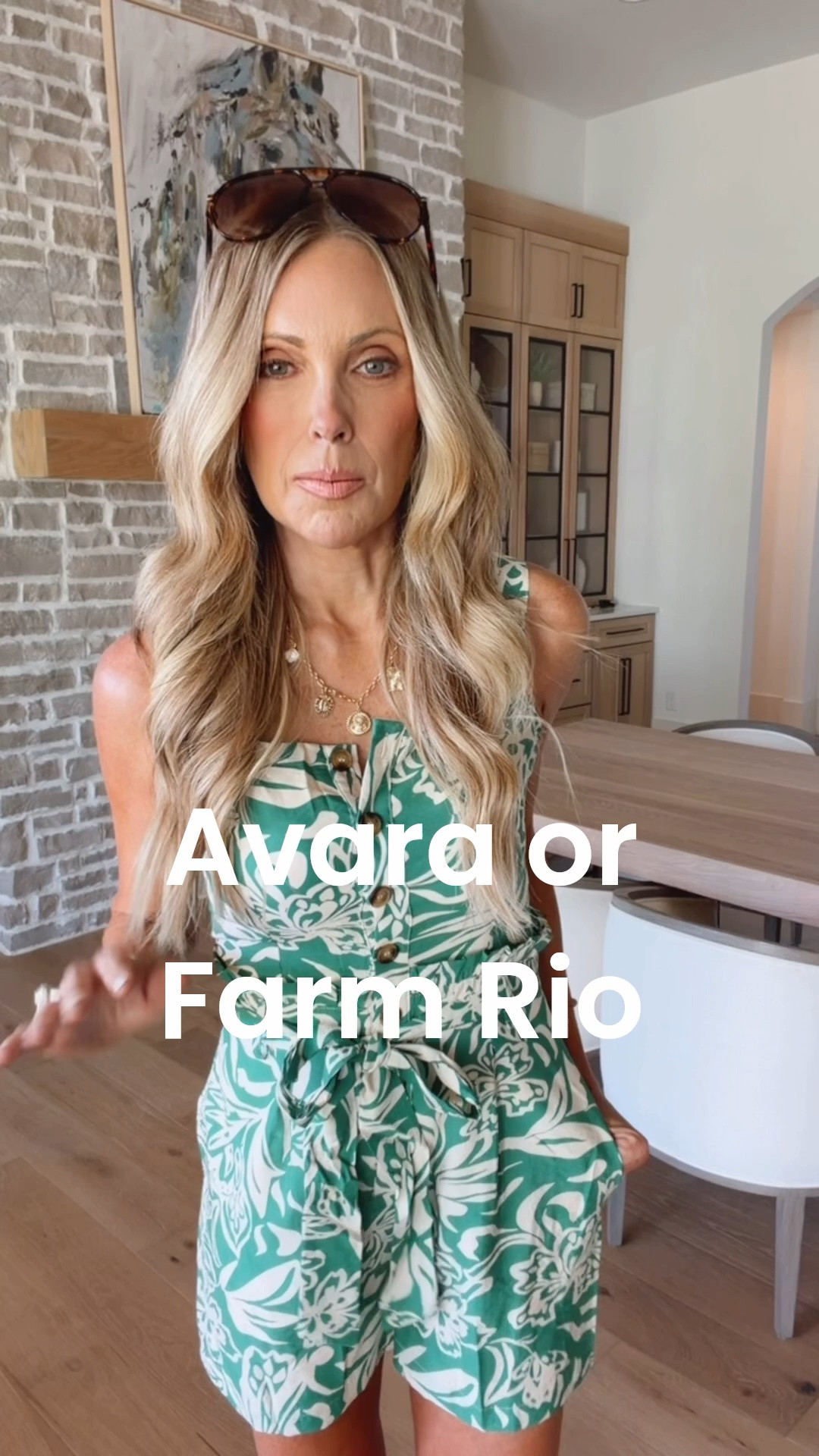 These rompers look similar to my higher priced Farm Rio rompers.... just without the heavy proce tag!  This is an XS and if you have a larger chest, you may want to size up. Use code JENNYR15.

@Avara #avarapartner

#LTKdayinmylife #LTKmomlife