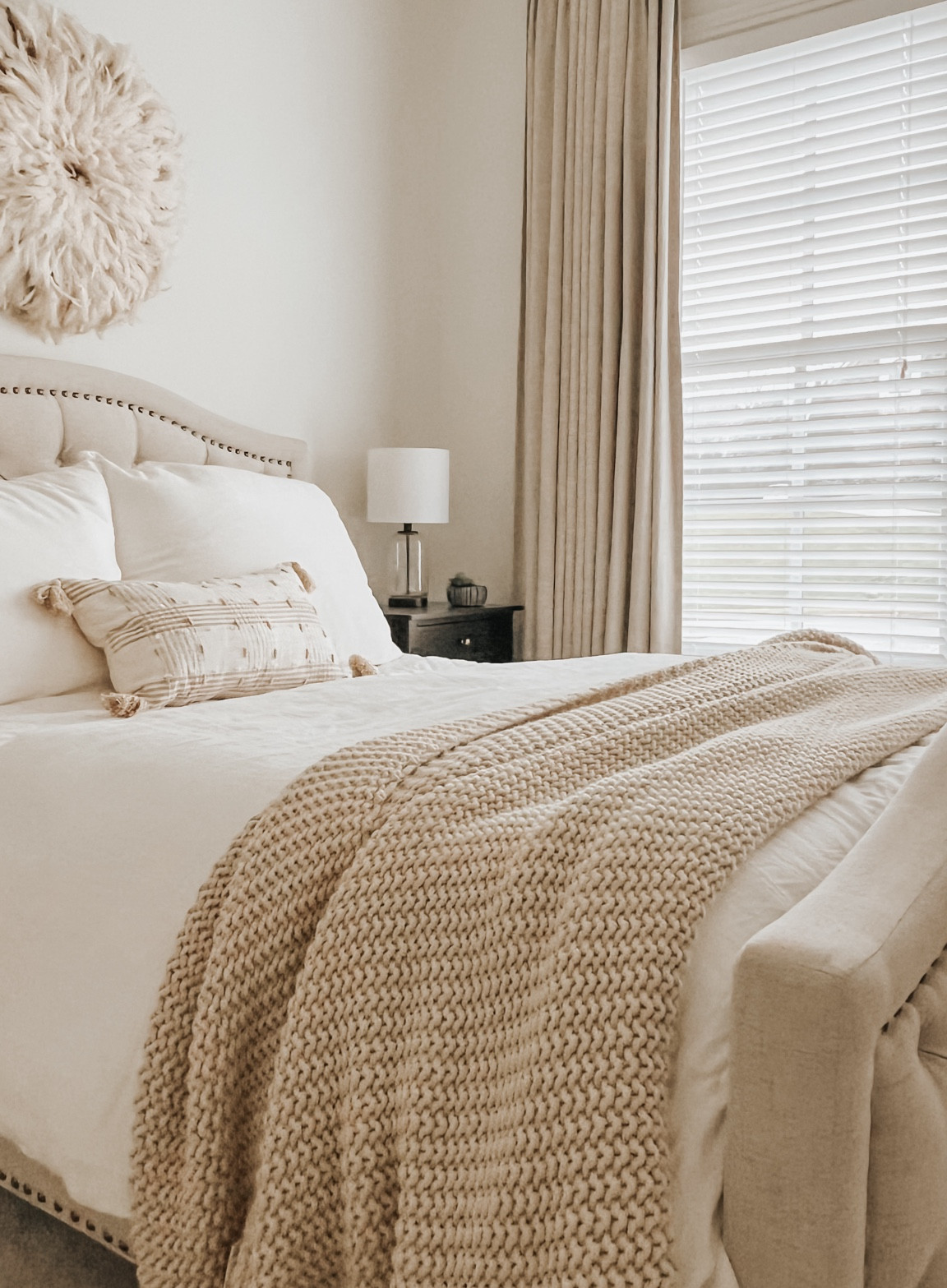 Couldn’t love this blanket more. We’ve used it in four rooms! Now on sale for $34. The full/queen is the way to go. I use it in king beds, too. Soooo soft and pretty. 