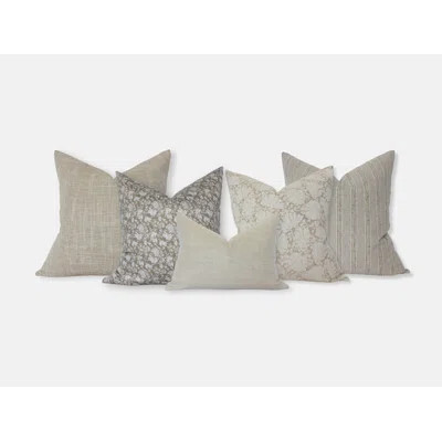 Textured Cotton Blend Pillow Cover | Wayfair North America