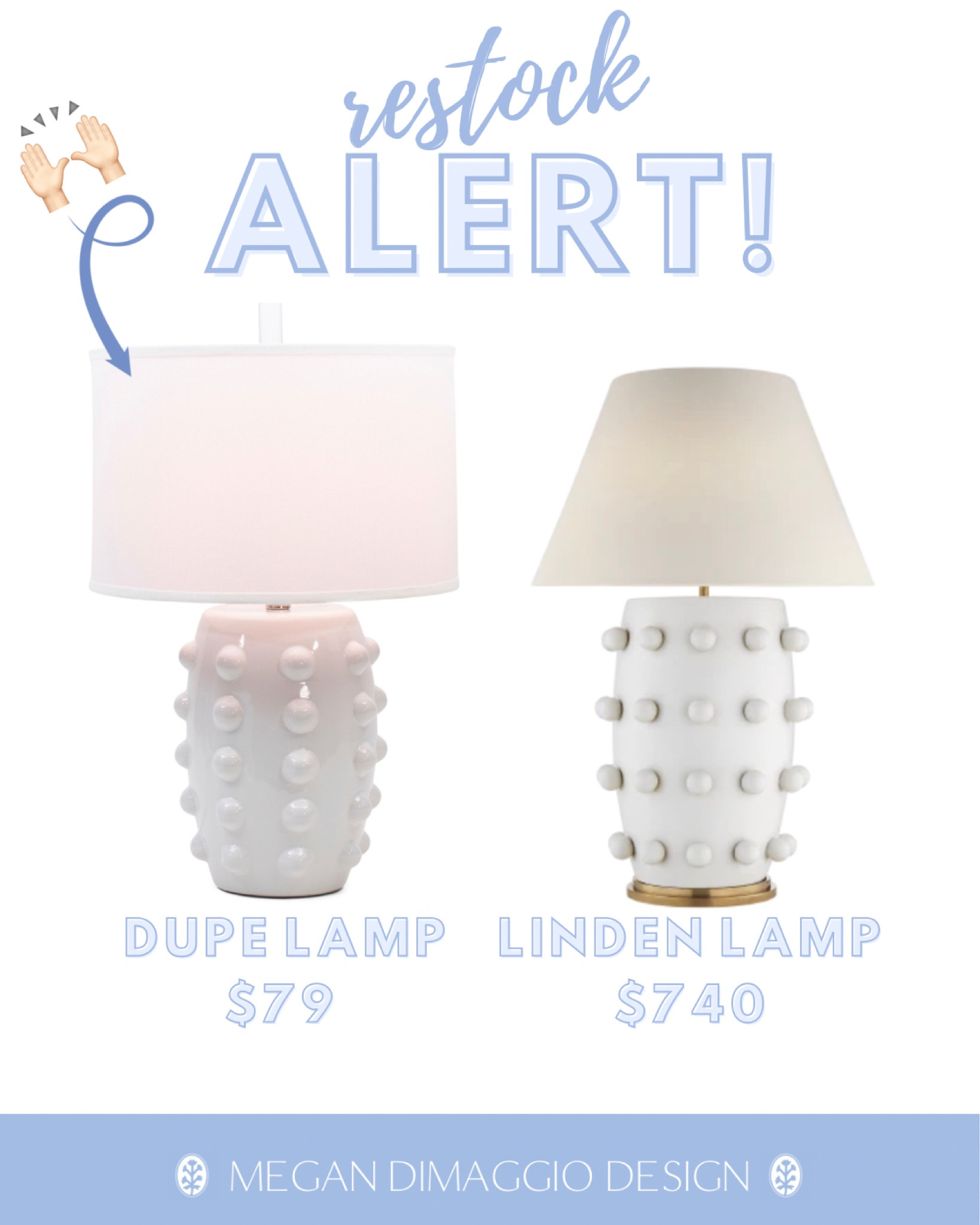 🚨PSA: these will go fast!! FINALLY back in stock alert!🚨 Comment “LAMP” for my favorite linden lamp look for less score!! 🤩

These have been sold out for MONTHS and I’m so glad they’re back!! Love the simplicity of these white bubble lamps!! Snag a pair to get free shipping w/ code: SHIP119

Also linked my new cute white buttons down romper that’s very J.Crew vibes but only $30 & this gorgeous frame tv Art!! Bezel color: Beige 😍 Dresser is old from Pottery Barn

And if you just found my account, it’s probably because you also love coastal grandmother and classic coastal home decor!! Follow me @megandimaggiodesign where I share beautiful home decor pieces, but for way less than designer!! 💙🤍

#LTKSaleAlert #LTKFindsUnder100 #LTKHome