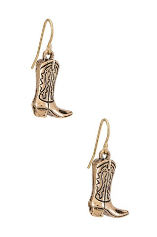 8 Other Reasons Cowboy Boot Earring in Gold from Revolve.com | Revolve Clothing (Global)
