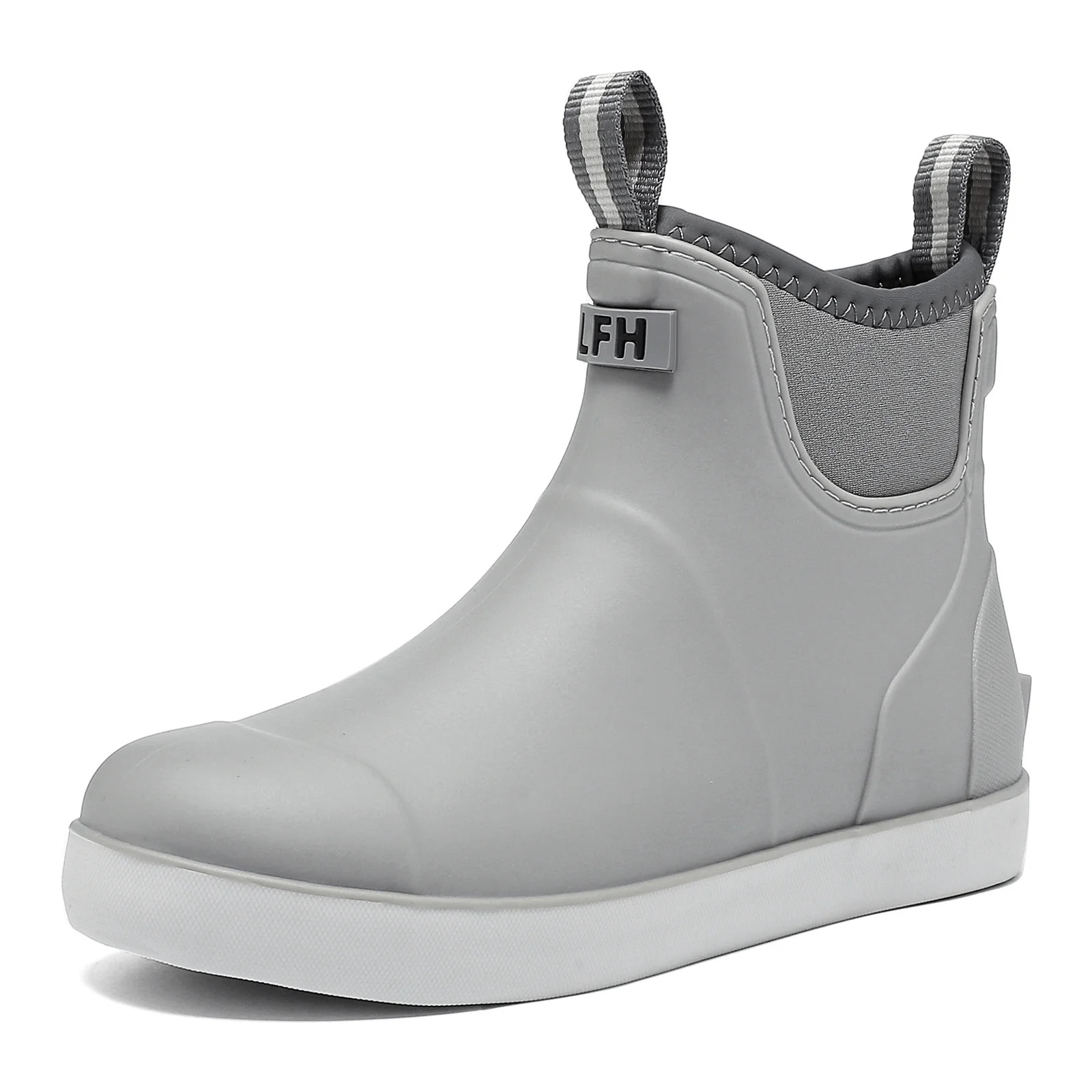 Lcamaw Women's Deck Boots, Waterproof Ankle Rain Boots with Anti-Slip Traction, Rubber Garden & F... | Walmart (US)