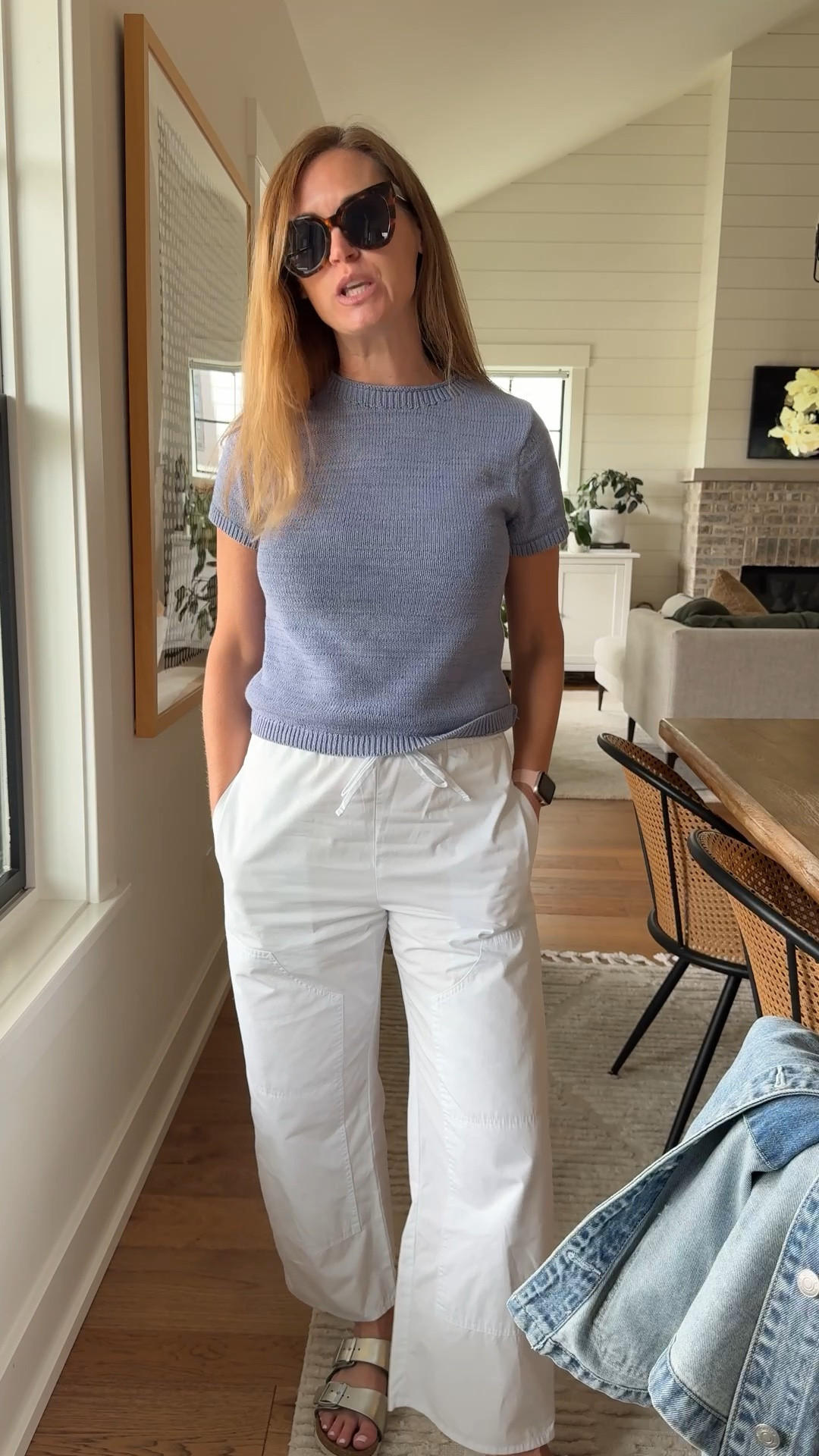 Sweater size small
Pants run very big, size Xxs

#LTKdayinmylife #LTKgrwm #LTKootd