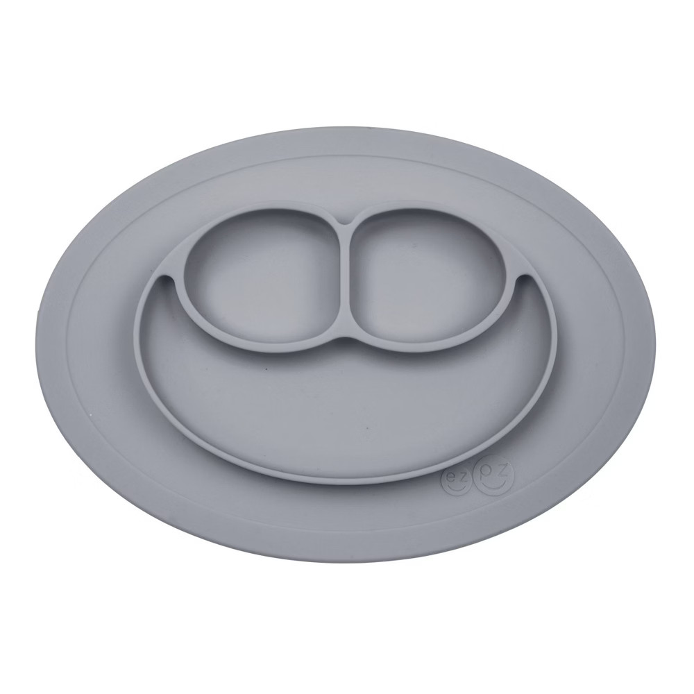 ezpz Mini Mat Plate - Gray | Target