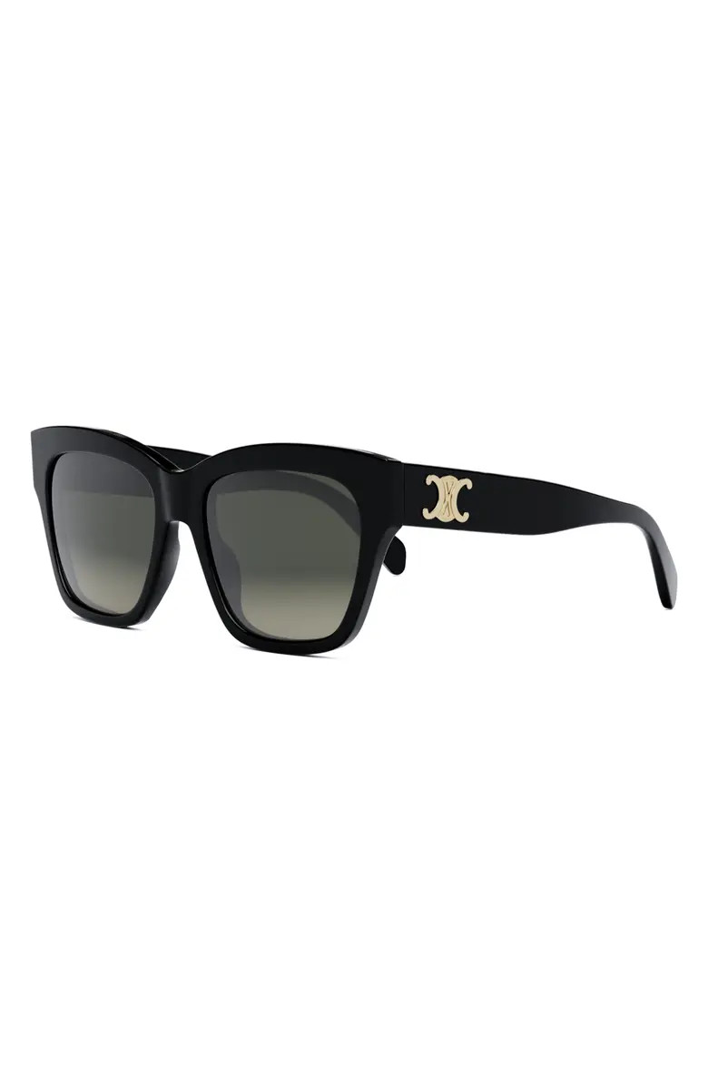Triomphe 55mm Round Sunglasses | Nordstrom