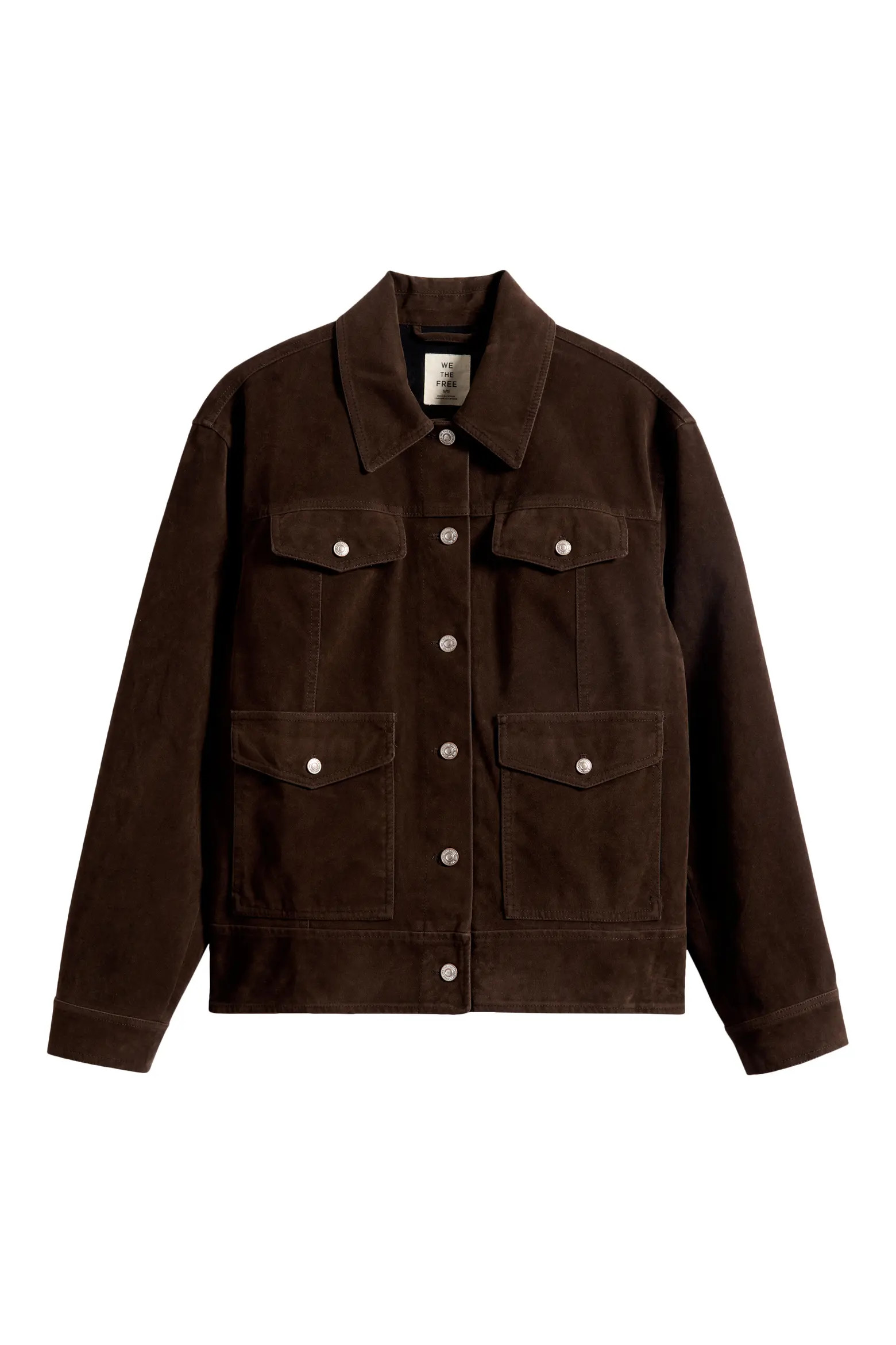 Night Ranch Faux Suede Trucker Jacket (Women) | Nordstrom | Nordstrom