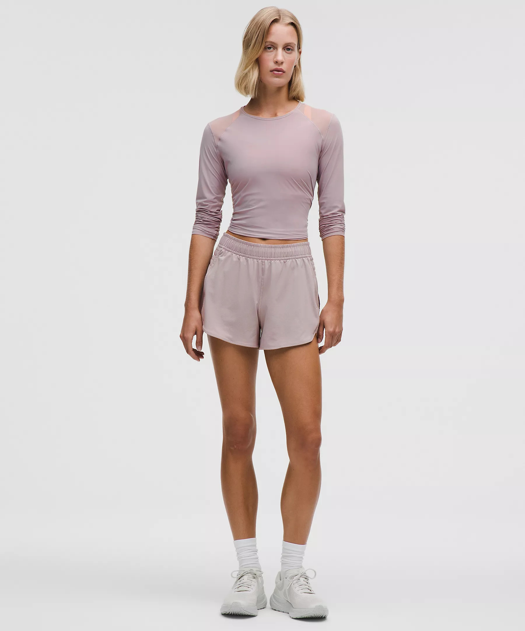 Ruched-Side High-Rise Short 3" | Lululemon (US)