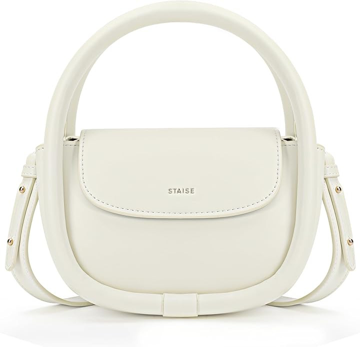 STAISE Designer Top Handle Shoulder Bags for Women, Trendy Mini Crossbody Purses, Women’s Leath... | Amazon (US)