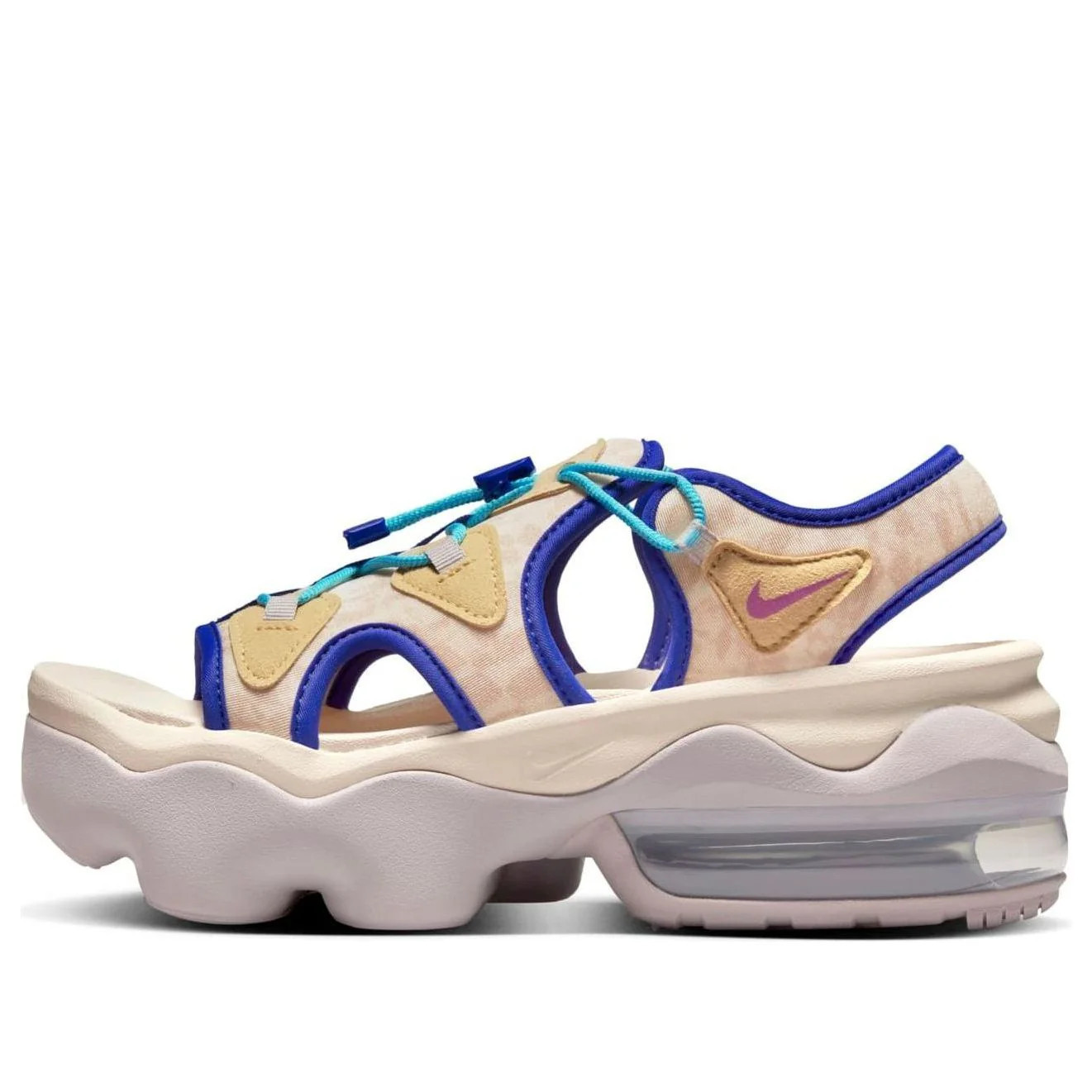 (WMNS) Nike Air Max Koko Thick Sole Casual Fashion Sports Gray Blue Sandals 'Yellow Blue' | KICKS CREW