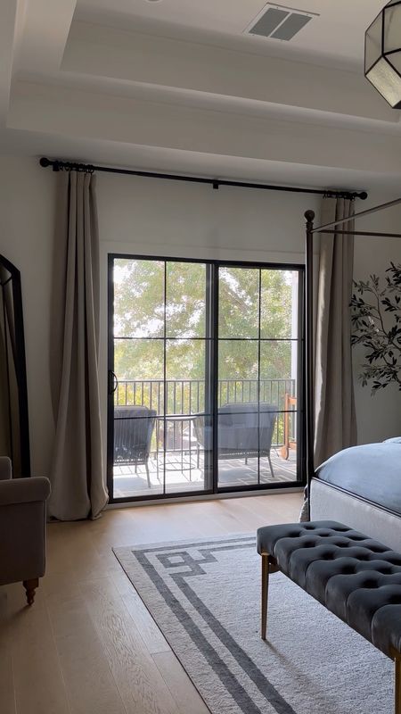 These linen room darkening neutral curtains in my bedroom are under $50/panel and a popular best seller! Designer look without the designer price and beautiful quality!! I have the Oatmeal in 108” long with 9’ ceilings. 

#LTKhome #LTKfindsunder50 #LTKstyletip