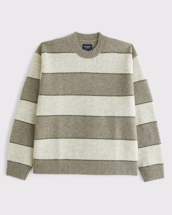 A&F Essential Crew Sweater | Abercrombie & Fitch (US)
