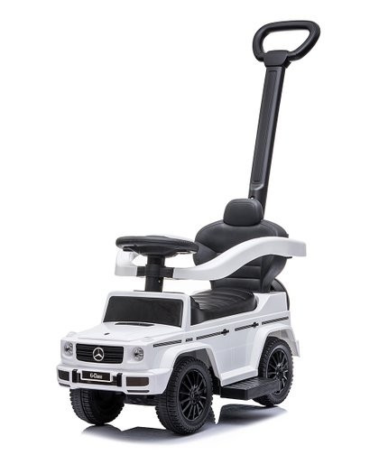 White Mercedes 3-in-1 G-Wagon Push Car | Zulily