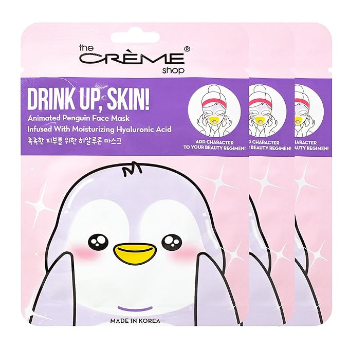 The Crème Shop Korean Skincare Beauty Full Facial Advanced Sheet Daily Natural Essence easy-to-u... | Amazon (US)