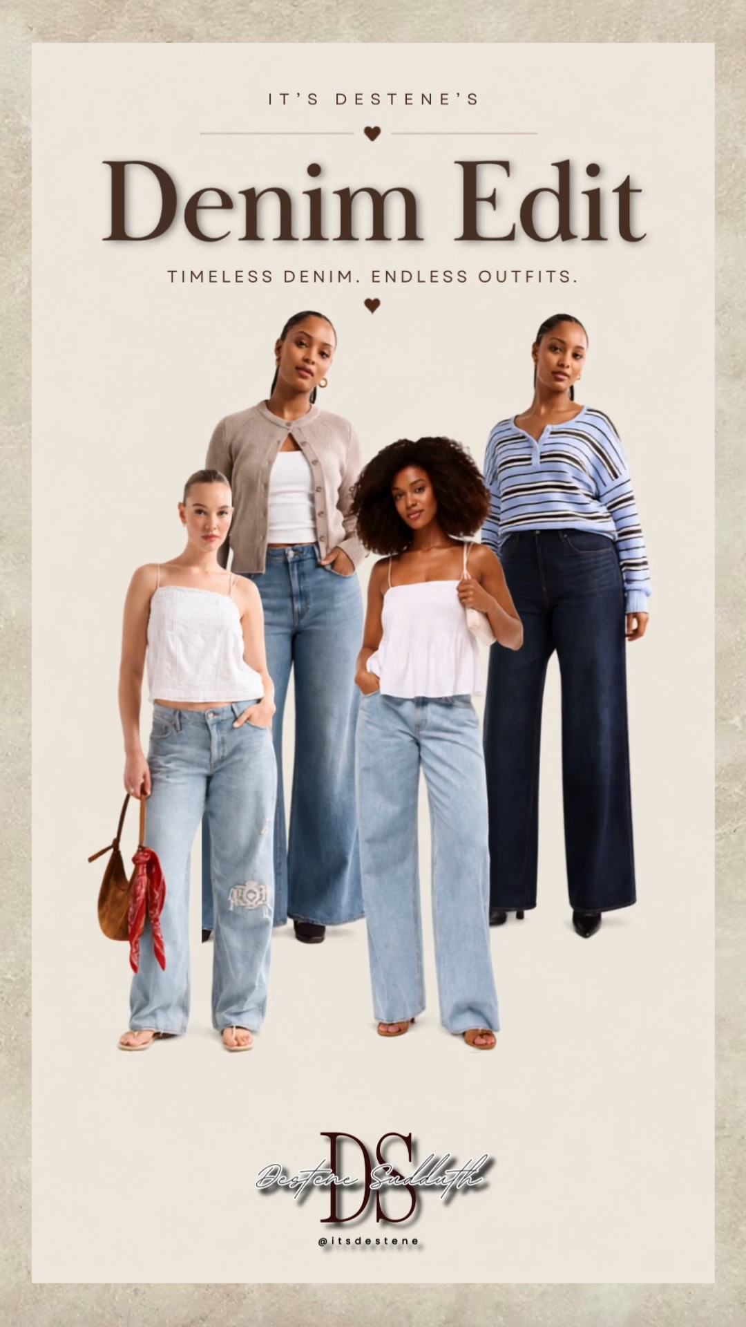 Denim lovers, this one’s for you! ✨
Run to Abercrombie this weekend and snag your favorite jeans for 20%–50% OFF. Don’t miss out!














#DenimEdit #SummerStyle #EverydayFashion #OOTDInspo #CasualChic #StyleInspo #DenimDress #FashionFinds #EffortlessStyle #SummerOutfitIdeas #LTKStyle #WeekendWear #FashionLover #NeutralStyle #OutfitInspiration

#LTKxMadewell #LTKSaleAlert #LTKPetite