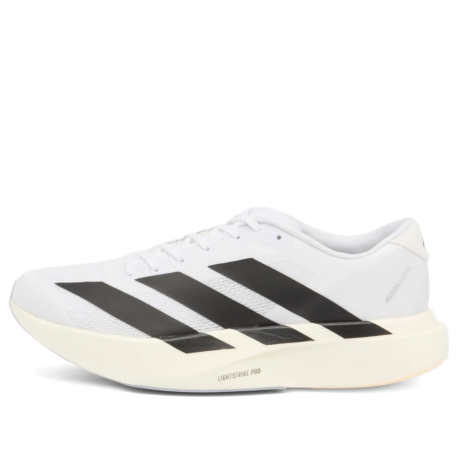 Adidas Running Women's adidas Adizero Evo SL Sneaker in White/Core Black/White, Size UK 3.5 | END. Clothing
