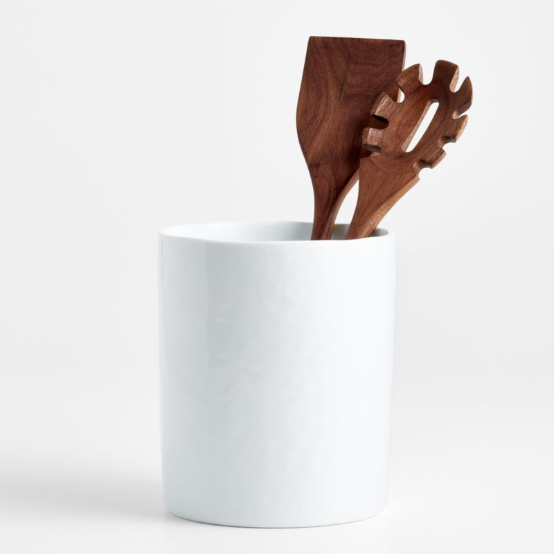 Mercer Utensil Holder + Reviews | Crate & Barrel | Crate & Barrel