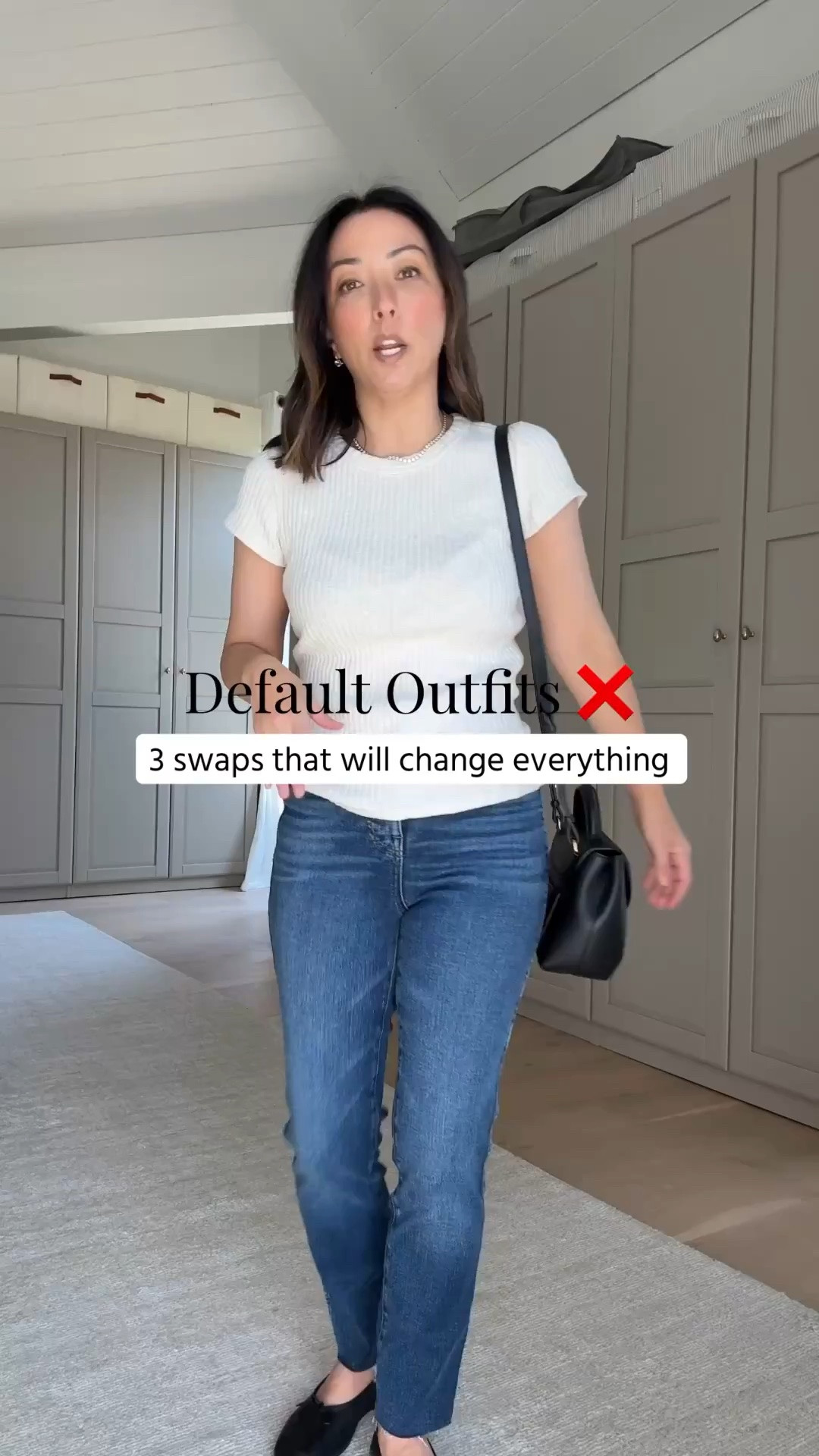 3 common styling mistakes you can change right now

1. Swap your skinny for a wider denim option
2. Ditch the baby tight tee and opt for a boxy roomier tee
3. Say no to long random crossbody bags and choose a sling

#LTKootd #LTKmomlife #LTKPetite