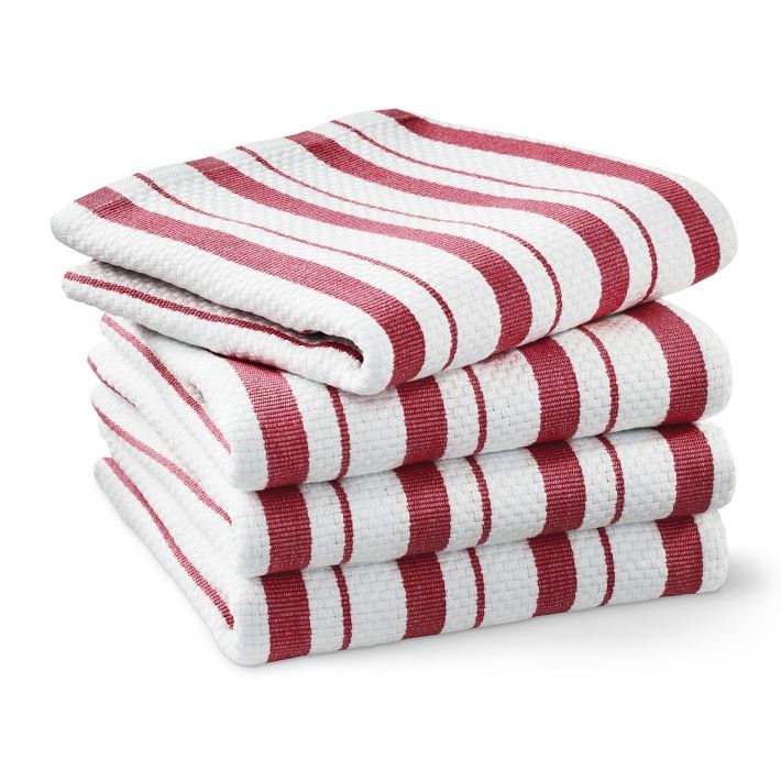 Bestseller   Williams Sonoma Classic Stripe Towels, Set of 4   Only at Williams Sonoma       $21.... | Williams-Sonoma
